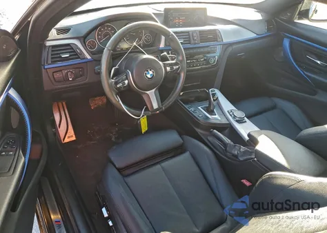 2017 BMW 430I z USA, uszkodzony, nr VIN WBA4R7C50HK876491